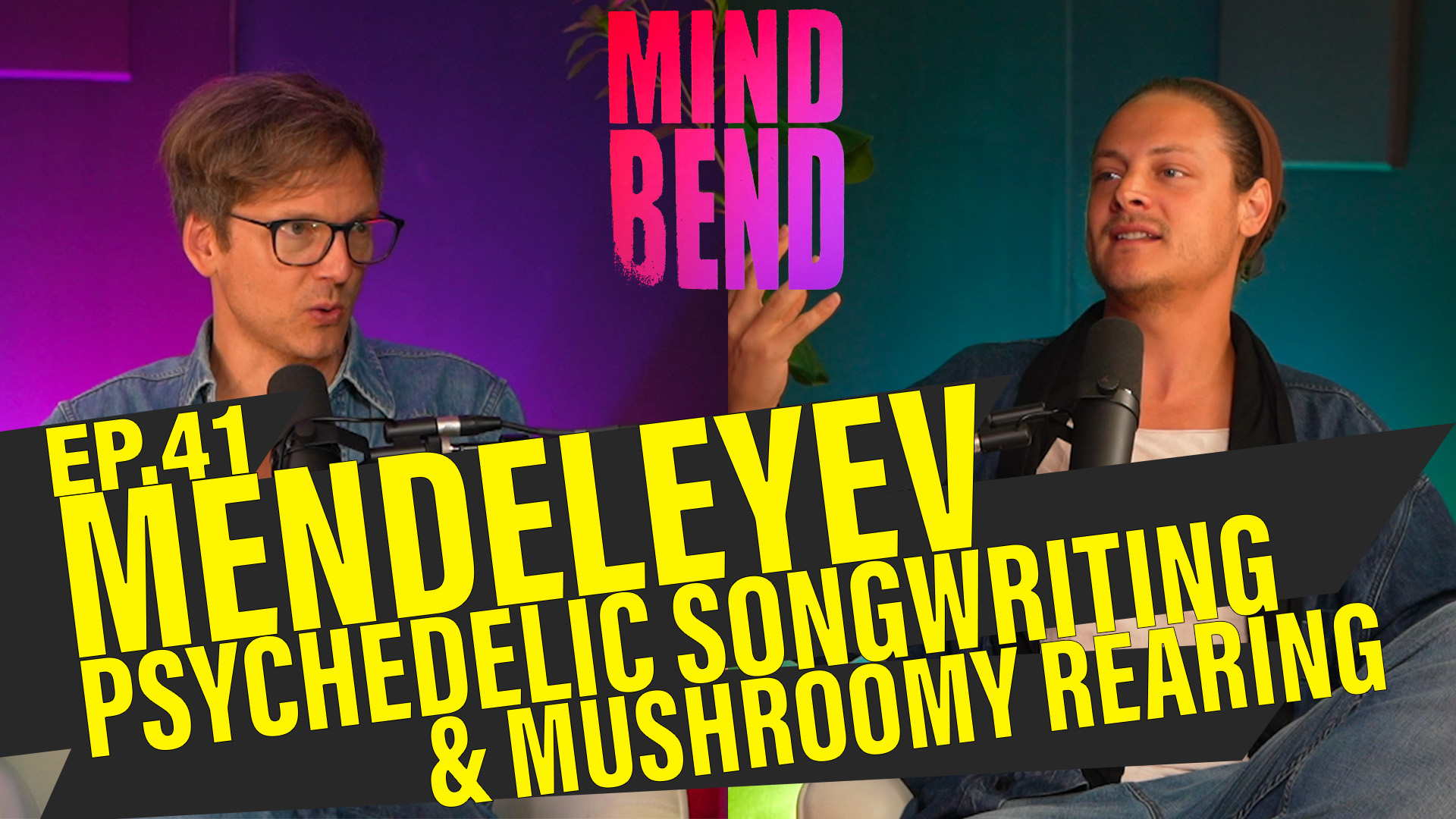 EP 41 MENDELEYEV - PSYCHEDELIC SONGWRITING & MUSHROOMY REARING
